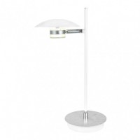 Distribuidor - Lâmpadas Diversas | Sobre Mesas Moderno | SOBREMESA CIUDAD DEL CABO 1L 6W 4000K BLANCO/PLATA 42X23X15 CM 540 LM DIRIGIBLE Y ORIENTABLE Ref: 153671074